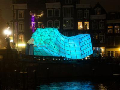 چشم فانوس، غرفهای متفاوت در جشنواره نور آمستردام